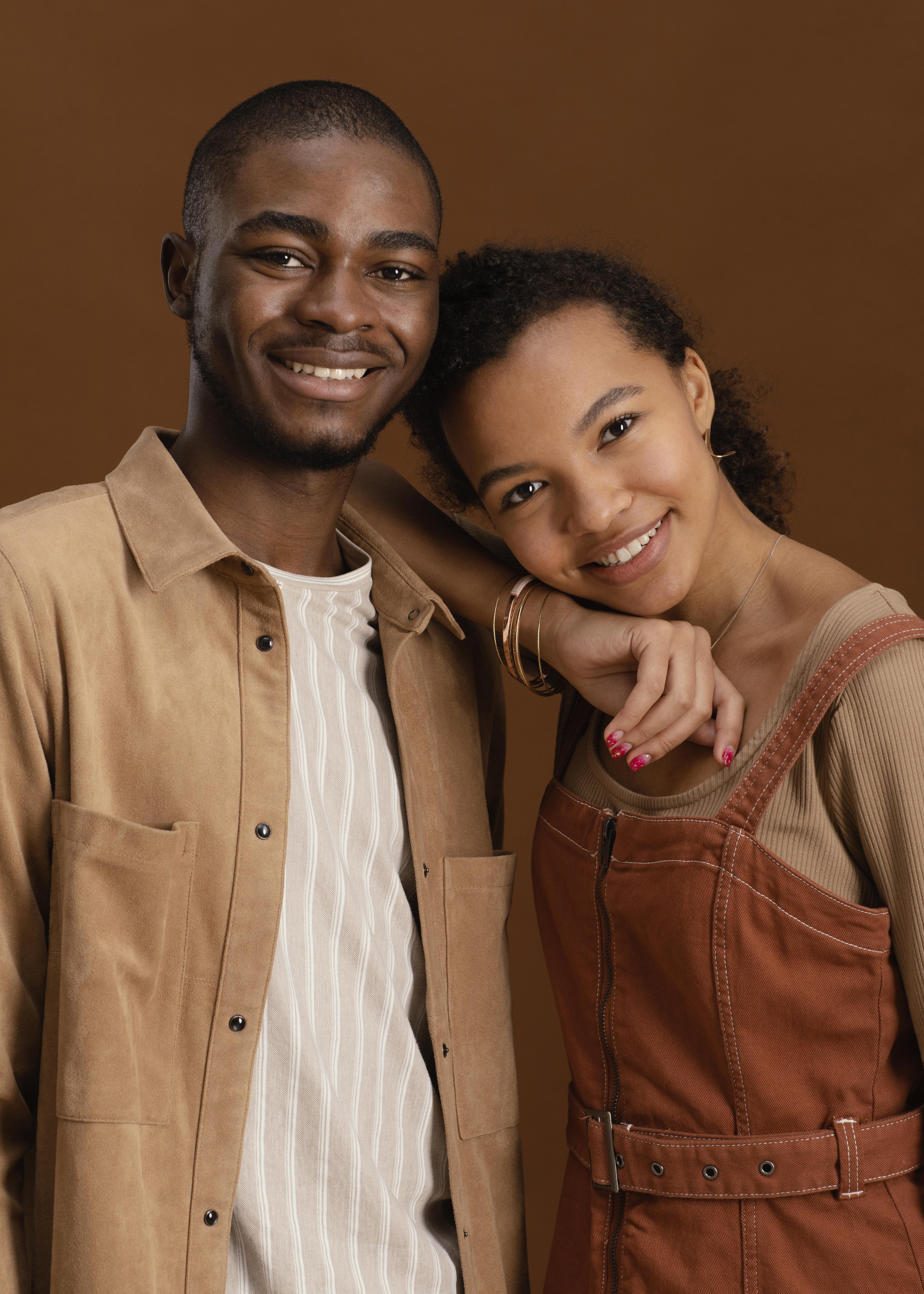 Happy couple after therapy